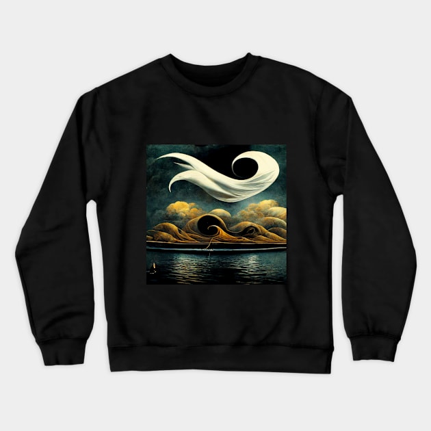 Sail with me Crewneck Sweatshirt by DuncanStar
